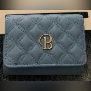 WOMENS WALLET COIN PURSE BAG LETTER B INTIAL B
